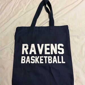 Ravens Basketball Tote Bag